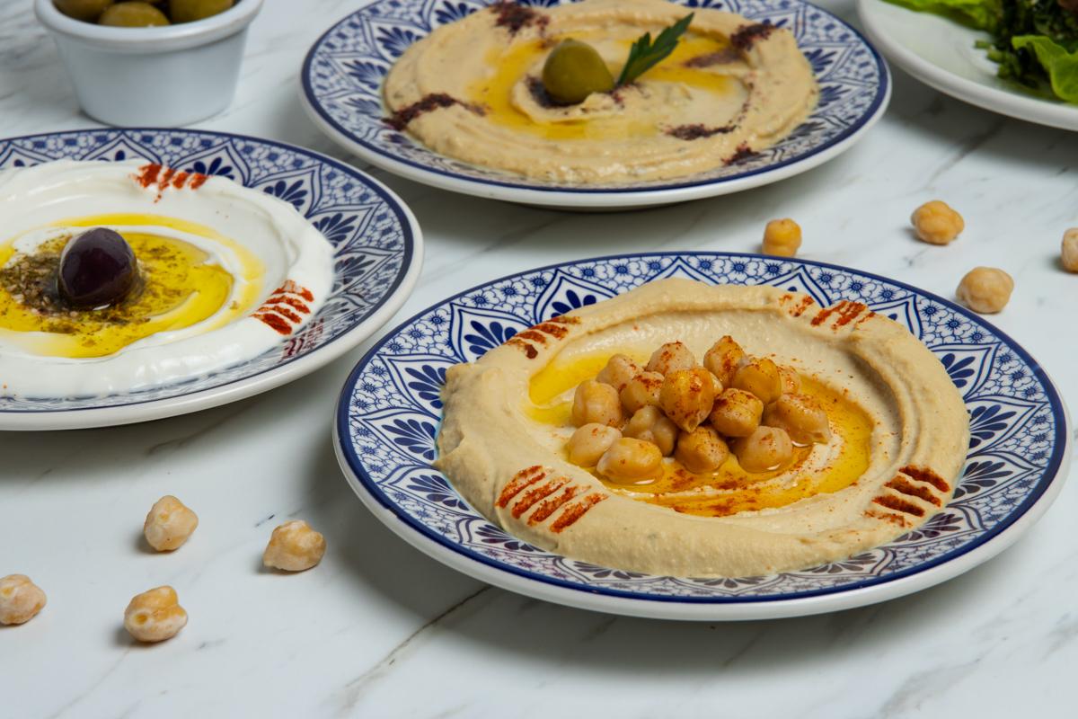 Mezze libanés de La Fenicia